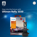 H4 - Philips Ultinon Rally 3550 LED Lights 100Watts 9000Lumens 6500k