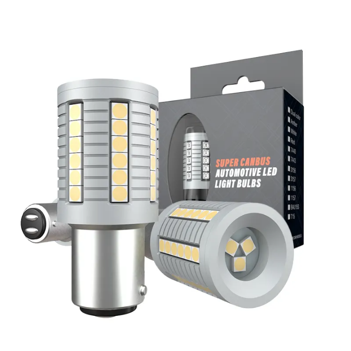 W21/5W (7443) - RED - S2 Series LED Break Lights - 30watts - 3000lm - Canbus