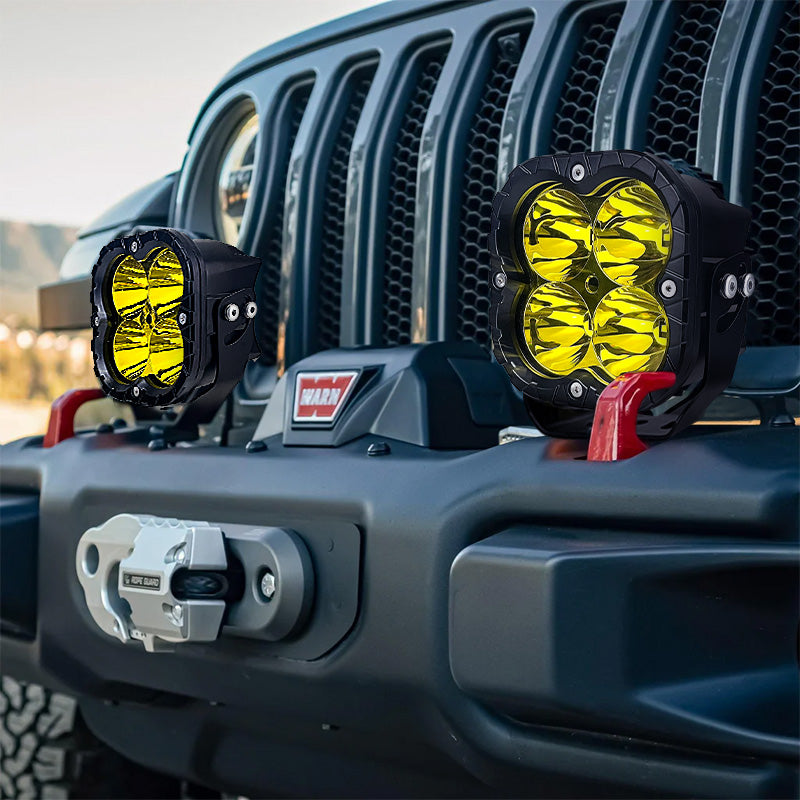Super bright 5 Inch 80W Yellow/White  Spot/PODs Driving Light Spotlight LED - One Year warranty