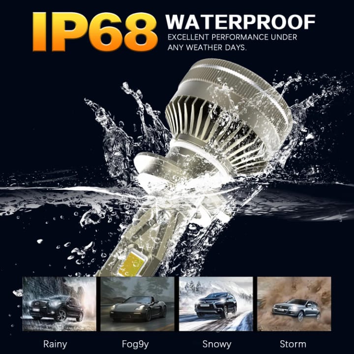 H11 - Auto Glow Aura - App Controlled LED - 150 watts - 1 year warranty