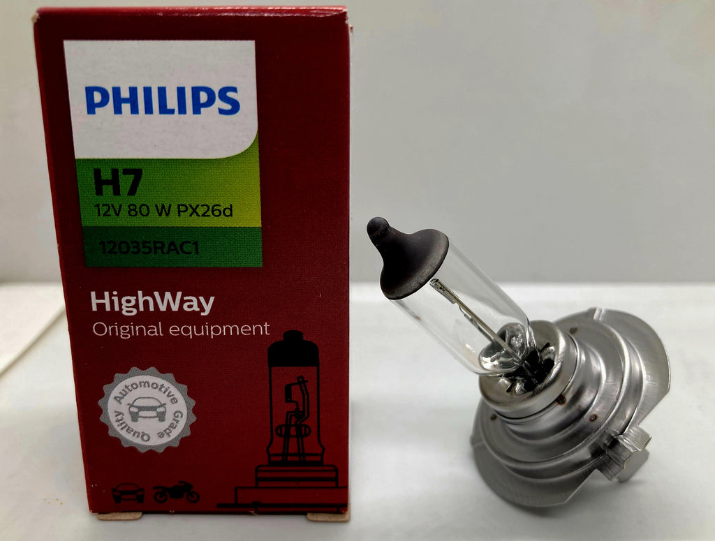 H7 - Philips Rally Vison 80Watts - Poland Made - 1 Pair