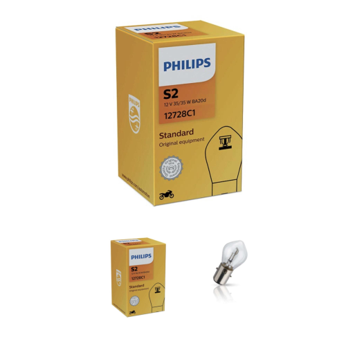 S2/M5 - Philips Standard Motorcycle Headlight Bulb For - Pridor/GS150