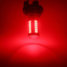 BAY15D 1157 - Double Point Motorcycle Break Light Double Point - Red - 33 SMD - 1 Piece