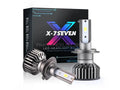 H4 - X-7seven F2 Yellow Fog/Low Beam Headlights - 75 Watts - 7500 Lumens - USA - One Year Warranty