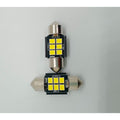 X-7Seven Festoon Light/Interior Light/Trunk Light/Cabin Light/Roof light 30/31mm - white - Canbus - Multi Size - 1 Pair