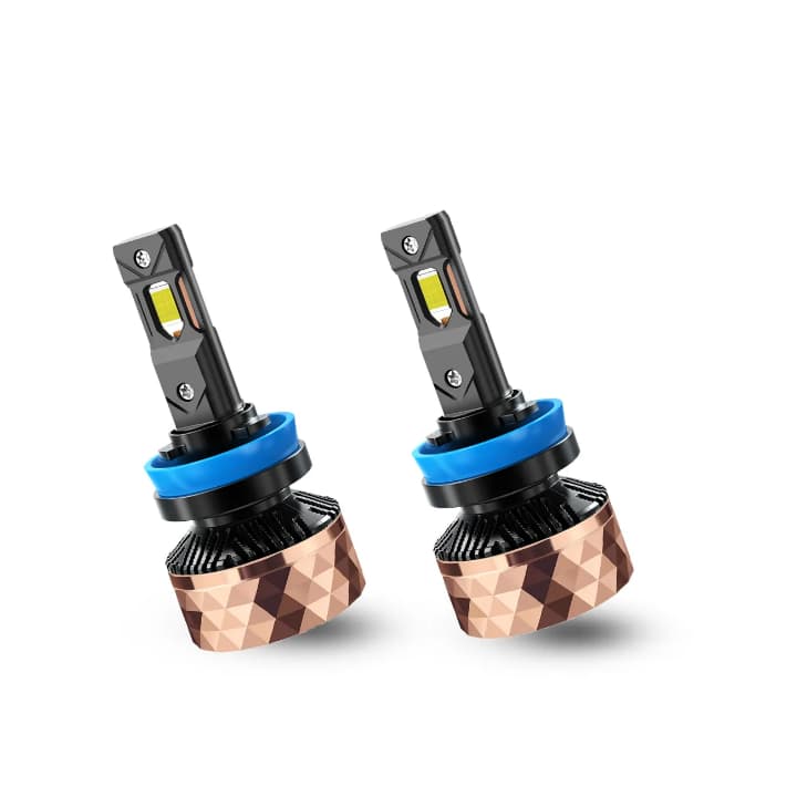 H4 - Auto Glow Gold Pro Series LED Headlight - 230watts 50000 Lumens - 1 year warranty