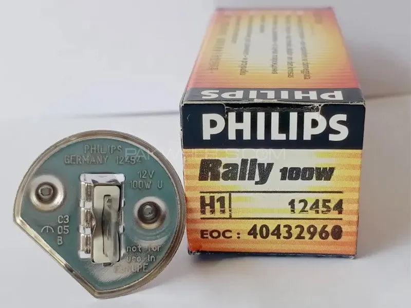 H1 - Philips Rally Vision 100Watts - Germany Made - 1Pair