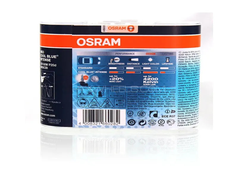 HB3(9005) - Osram Cool Blue Intense - 4200K Colour - Germany