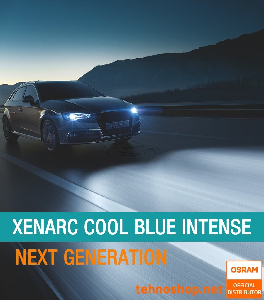 D2S - Osram Cool Blue Intense Next gen Xenon Bulbs - 35Watts - 6200K - Germany - 1 Pair