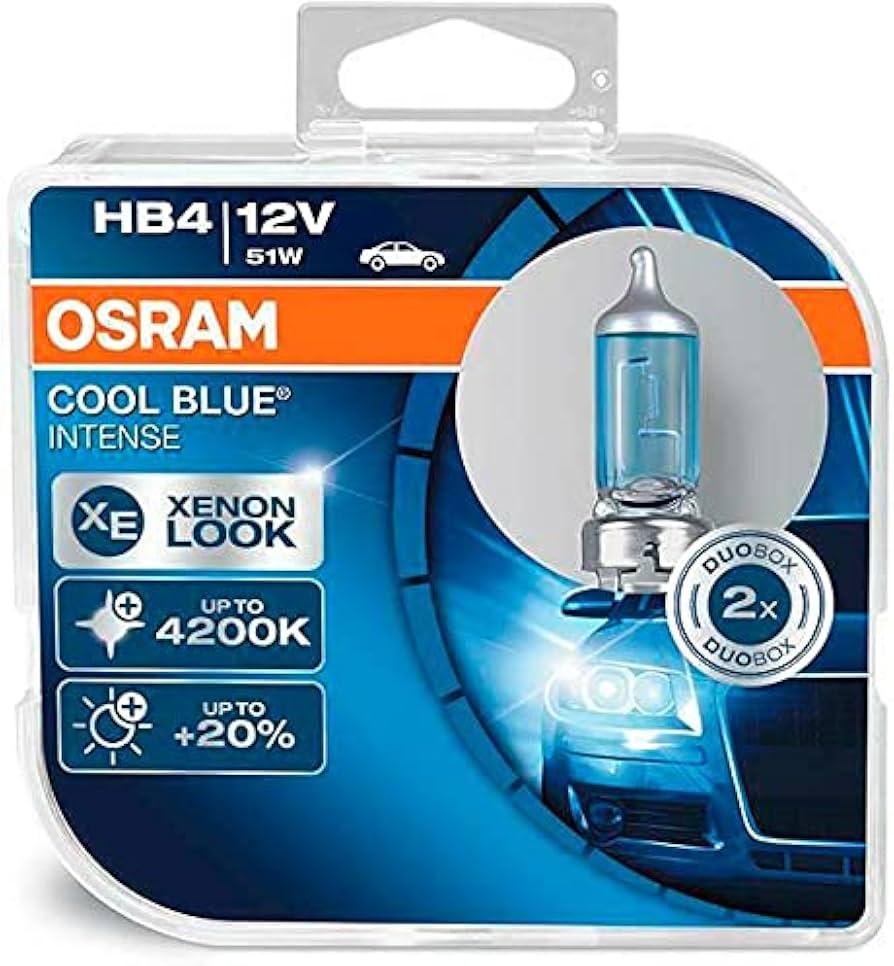 Hb4(9006) - Osram Cool Blue Intense - 4200k Colour - Germany