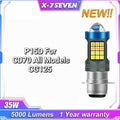 P15D - X-7SEVEN Bike LED lights 35Watts - For CD70/CG125 - 6500k/3000K white/Amber High Low Beam