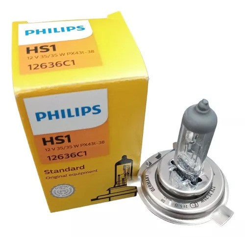 Hs1 - Philips Vision Plus 35/35Watts Standard Halogen Bulb - Original Philips - 3200k