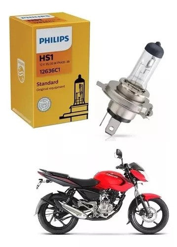 Hs1 - Philips Vision Plus 35/35Watts Standard Halogen Bulb - Original Philips - 3200k