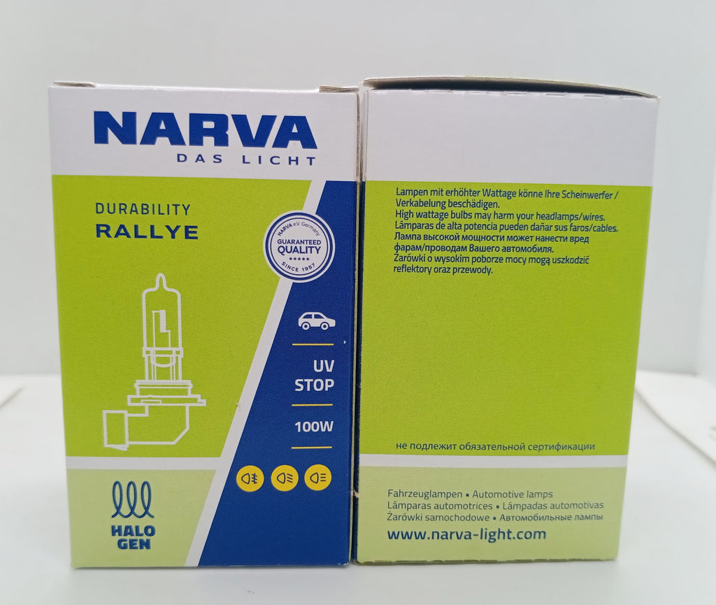 HB3(9005) - NARVA RALLYE  - 100Watts - Germany