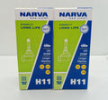 H11 - Narva Long Life Series Bulbs - 55watts - Germany