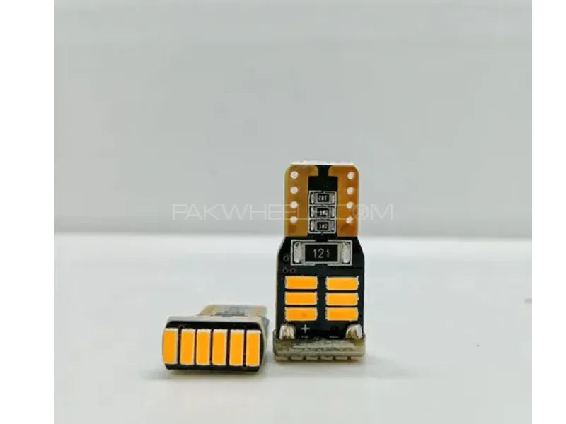 T10 W5W - X-7Seven Canbus Series Parking Lights - Amber Colour - USA - One Year Warranty