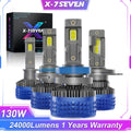 Hs1/H4 - X-7SEVEN Ultra Pro Series LED Lights For Bike Single LED For Bikes - One Year Warranty